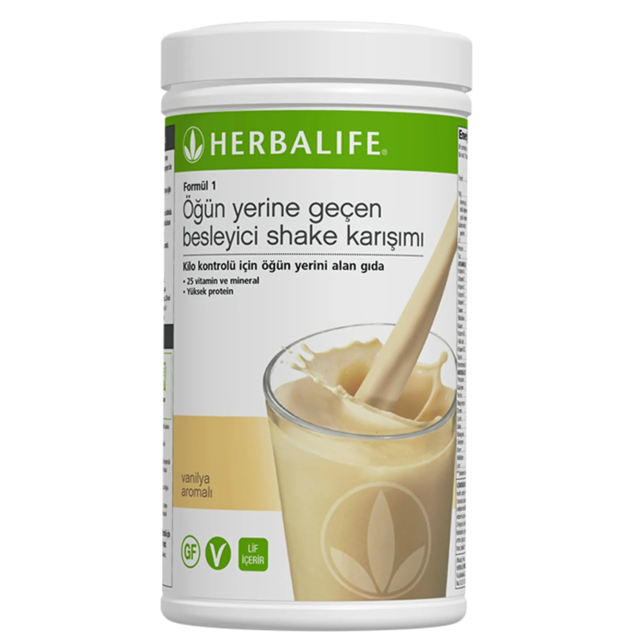 Herbalife Vanilyalı Shake Öğün Yerine Geçen Shake 550 Gr