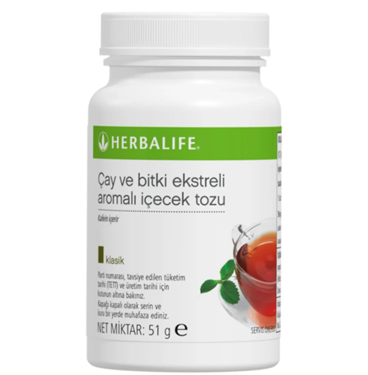 Herbalife Bitkisel Konsantre Çay 51 gr Klasik Aromalı