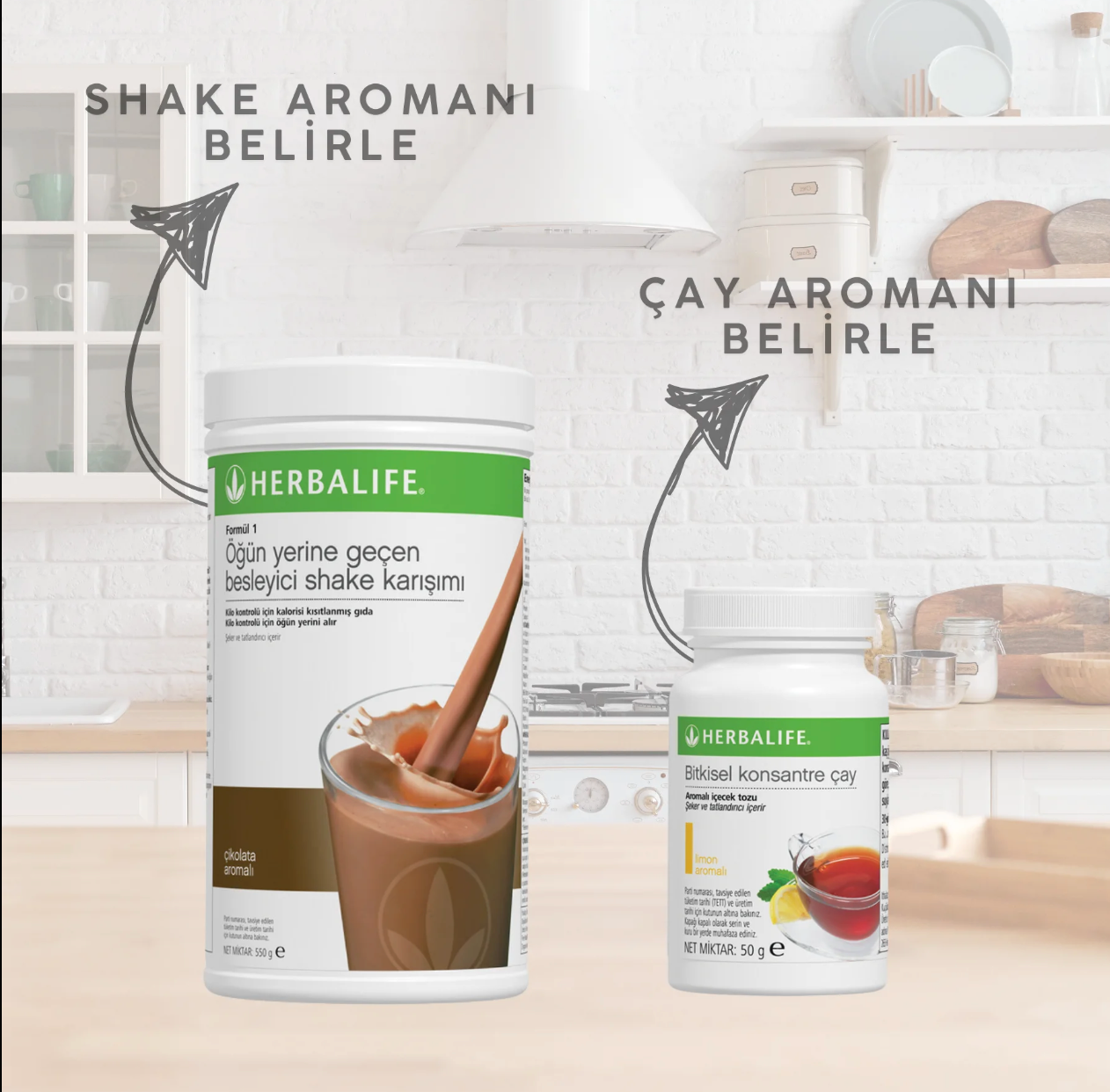 Herbalife Aşağı Kilo Kontrol Seti İlk Tanışma Paketi