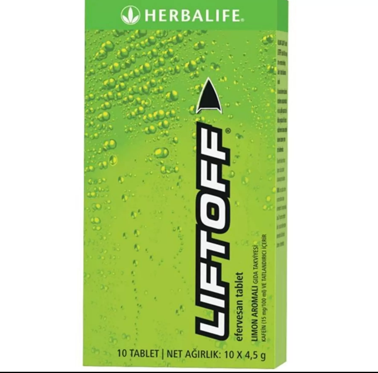 Herbalife Liftoff Efervesan Limon Aromalı İçecek