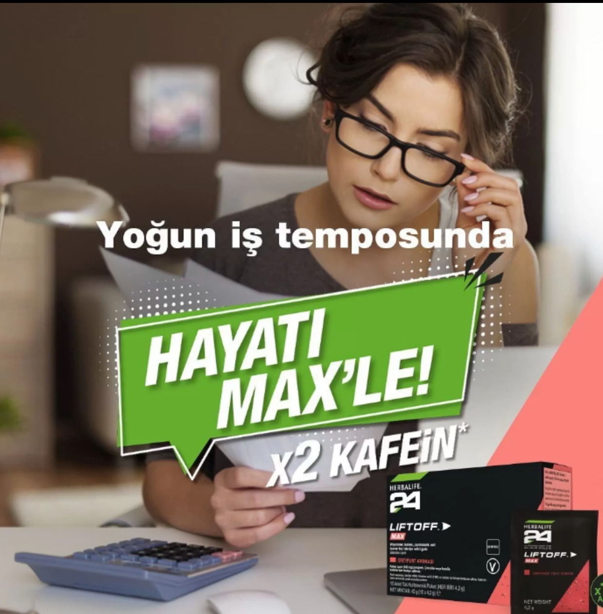 Herbalife Liftoff Max Greyfurt Aromalı 42 Gr