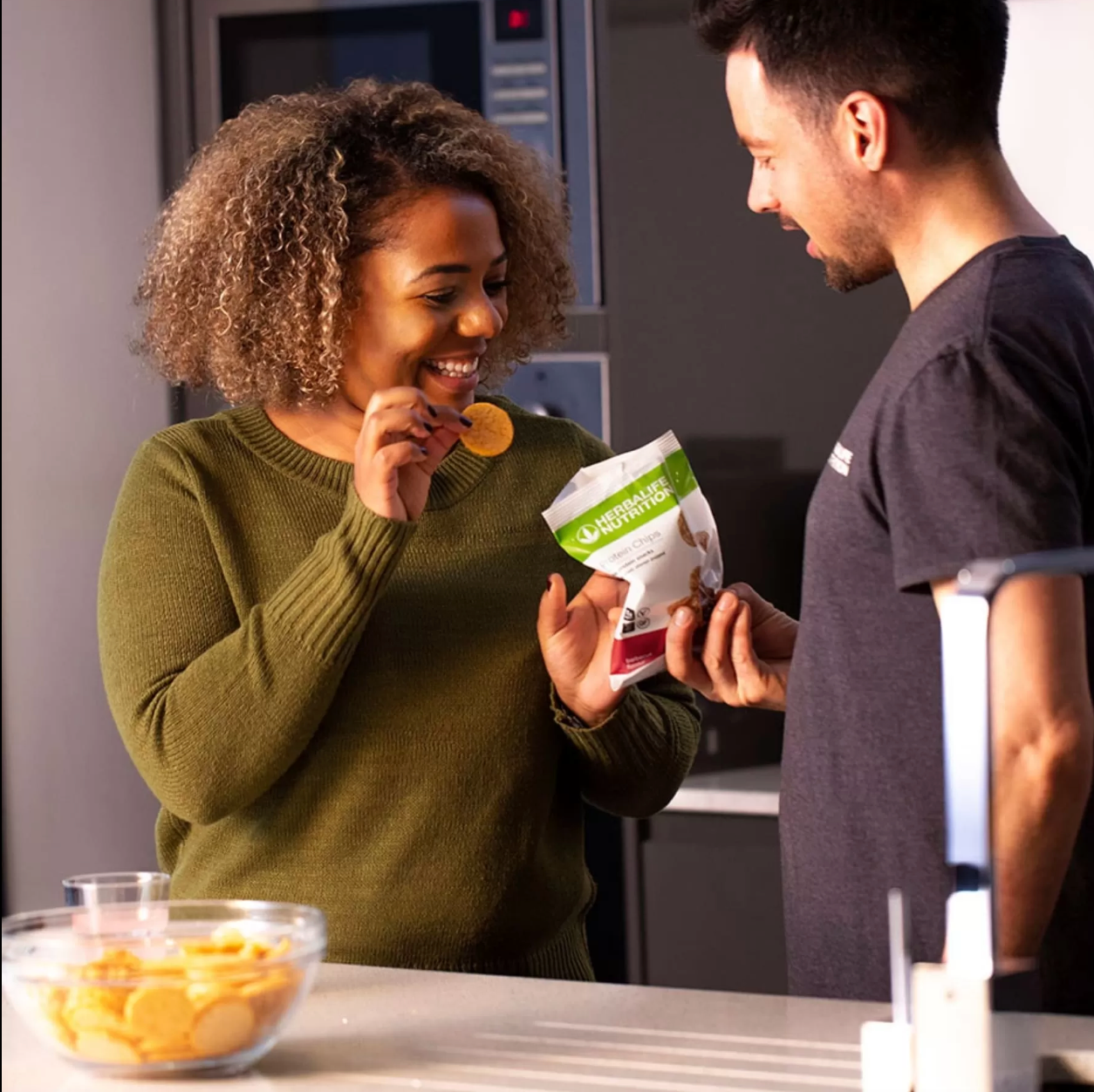 Herbalife Barbekü Aromalı Protein Cips 10’lu