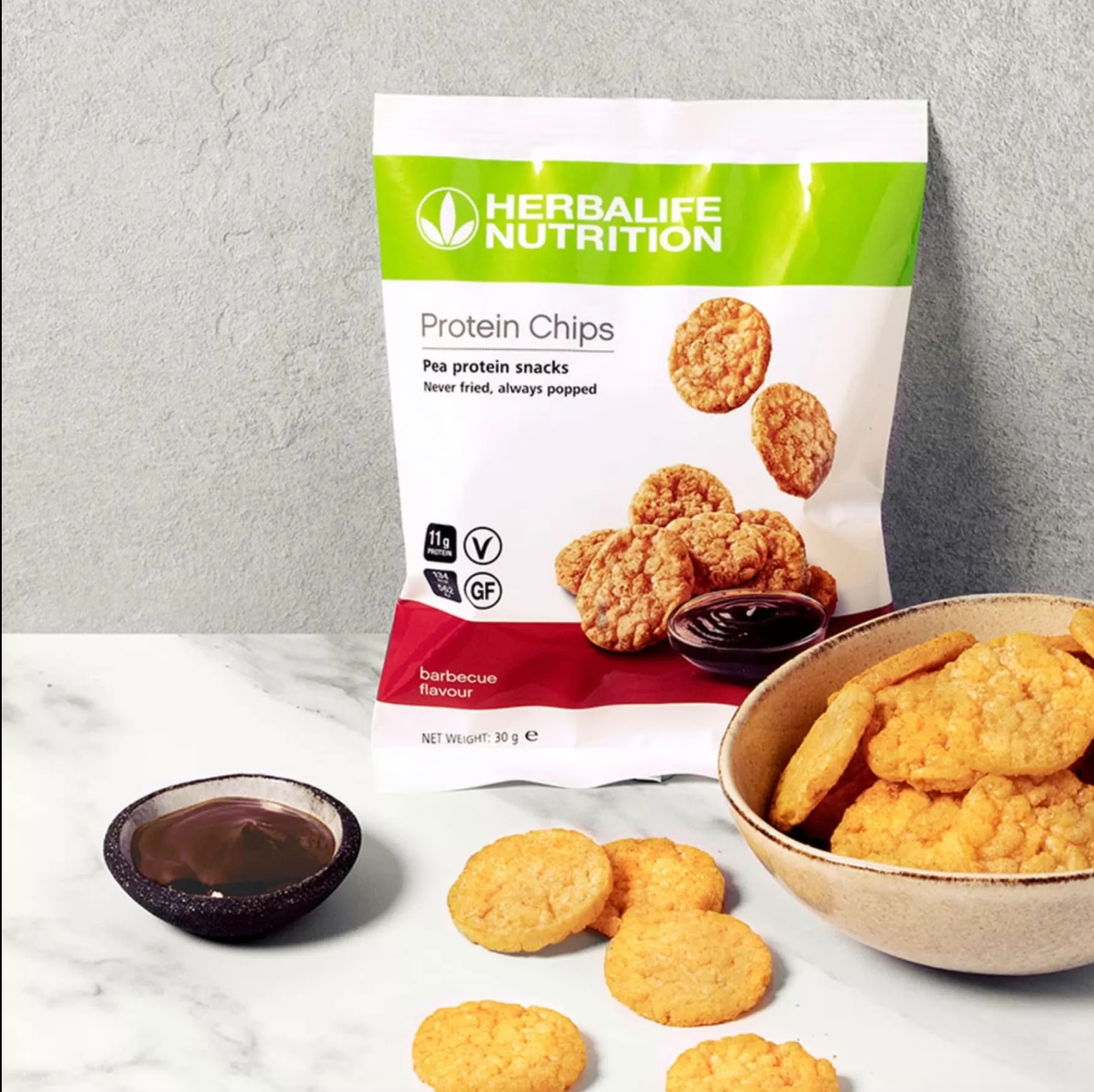 Herbalife Barbekü Aromalı Protein Cips 10’lu