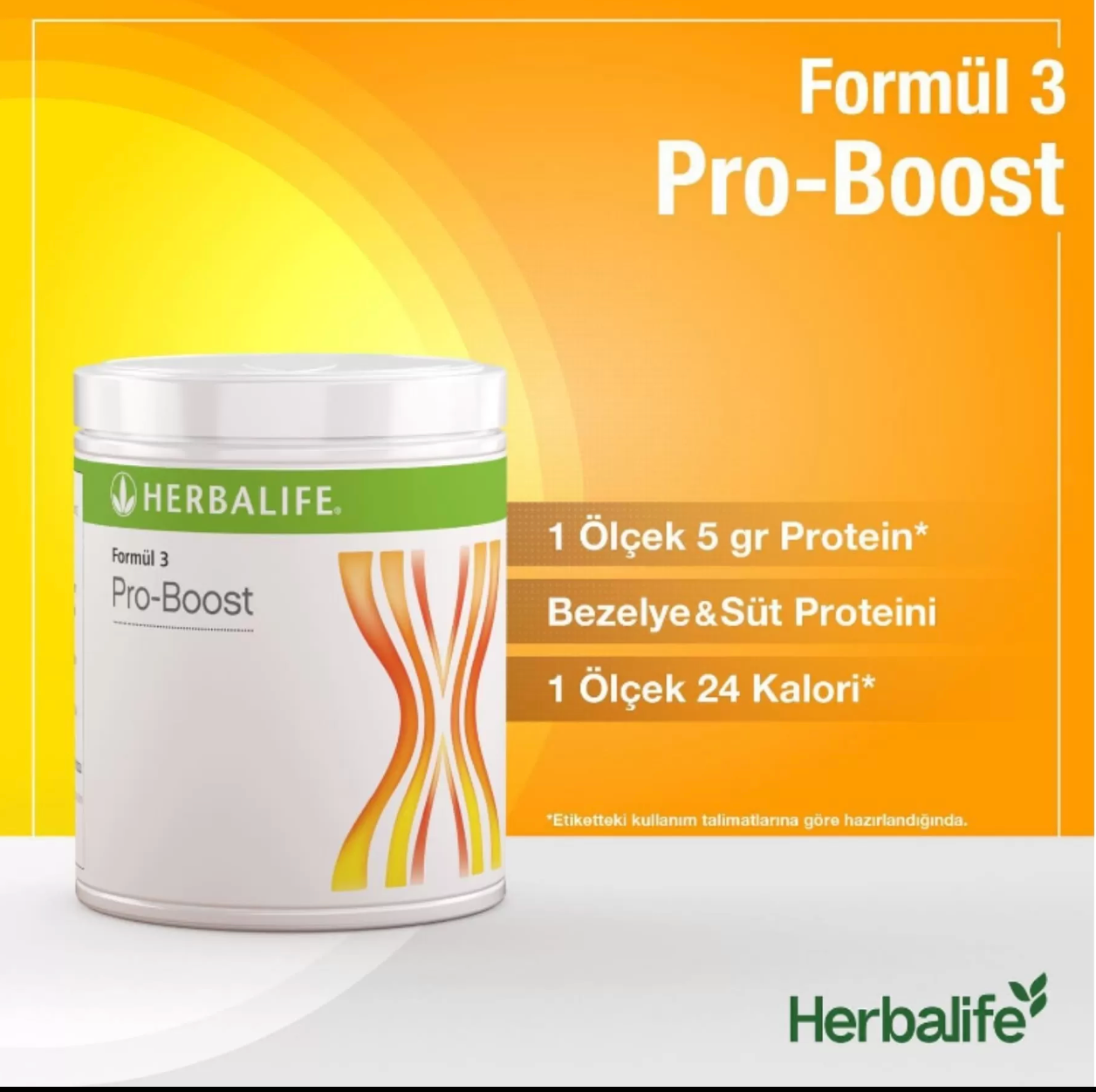 Herbalife Pro-Boost Yüksek Proteinli İçecek Tozu