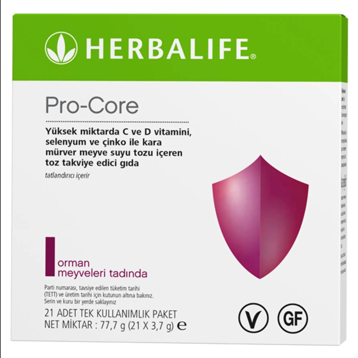 Herbalife Pro-Core Orman Meyveleri Tadında