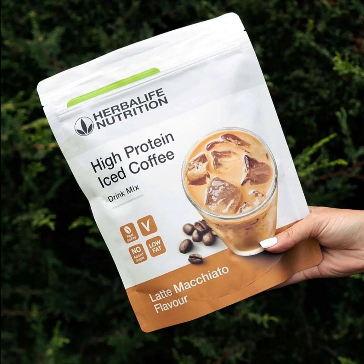 Herbalife Yüksek Proteinli Soğuk Kahve Karışımı Latte Macchiato